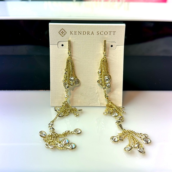 ~Kendra Scott earrings Talluah dangle drop tassels - Picture 2 of 8